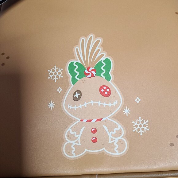 Loungefly Disney Lilo & Stitch Gingerbread Stitch Cosplay Mini Backpack - NWT - Picture 9 of 10